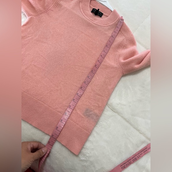 Rag & Bone Logan Relaxed Fit Ribbed Sleeve Cashmere Sweater size XS - Picture 6 of 12